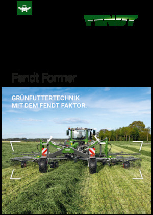Andaineurs rotatifs Fendt Former 760 C