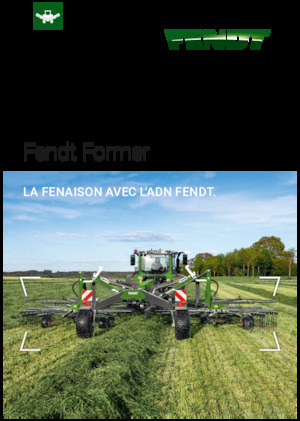 Andaineurs rotatifs Fendt Former 860 C