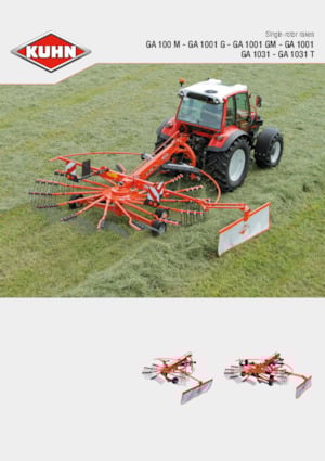 Andaineurs rotatifs Kuhn GA 4201