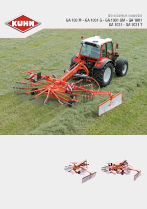 Andaineurs rotatifs Kuhn GA 4201