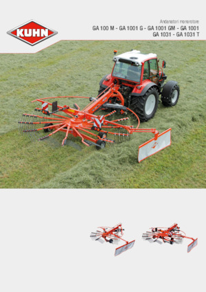 Andaineurs rotatifs Kuhn GA 4201