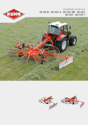 Andaineurs rotatifs Kuhn GA 4201