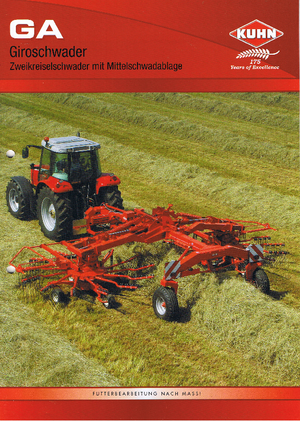 Andaineurs rotatifs Kuhn GA 7301