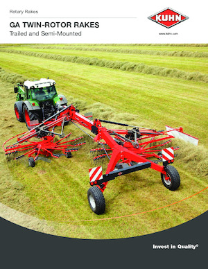 Andaineurs rotatifs Kuhn GA 8121