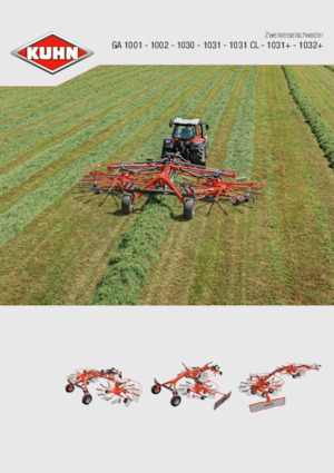 Andaineurs rotatifs Kuhn GA 8830