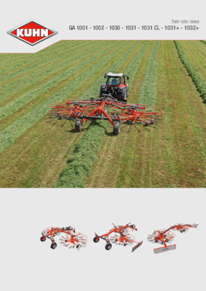 Andaineurs rotatifs Kuhn GA 8830