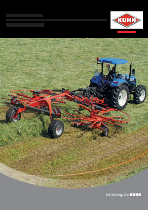 Andaineurs rotatifs Kuhn GA 8830
