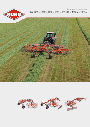 Andaineurs rotatifs Kuhn GA 8830