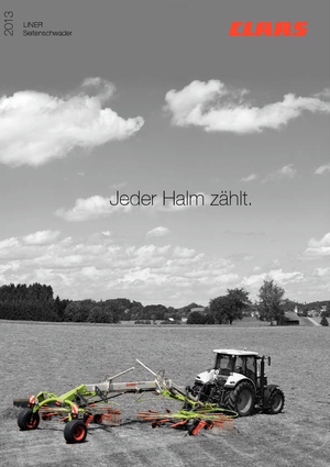 Andaineurs rotatifs Claas Liner 1650 Twin