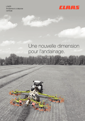 Andaineurs rotatifs Claas Liner 2600