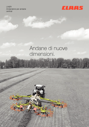 Andaineurs rotatifs Claas Liner 2600