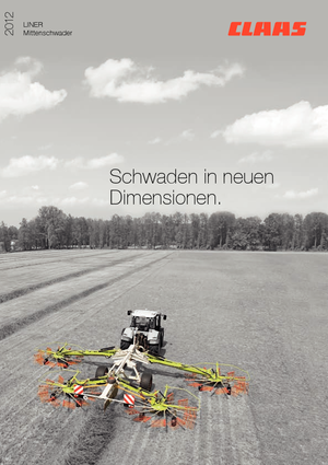 Andaineurs rotatifs Claas Liner 3100