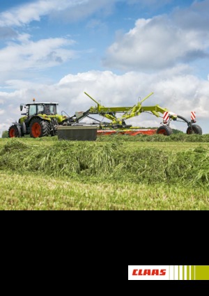Andaineurs rotatifs Claas Liner 1700 Twin