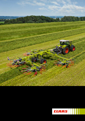 Andaineurs rotatifs Claas Liner 2800 Trend