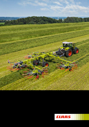 Andaineurs rotatifs Claas Liner 2800 Trend