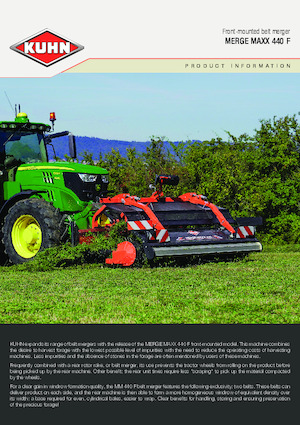 Andaineurs rotatifs Kuhn Merge Maxx 442 F 
