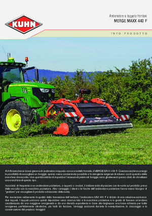 Andaineurs rotatifs Kuhn Merge Maxx 442 F 