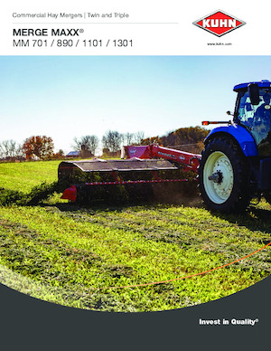 Andaineurs rotatifs Kuhn MM 890