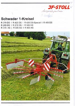 Andaineurs rotatifs JF-Stoll R 420 DS Special