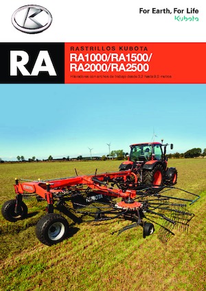 Andaineurs rotatifs Kubota RA2071T Evo (Plus)