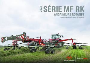 Andaineurs rotatifs Massey Ferguson RK1254 TRC-Pro