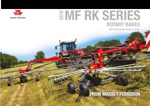 Andaineurs rotatifs Massey Ferguson RK672 SD-TRC