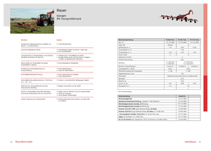 Andaineurs rotatifs Fella TH 1101 Trans