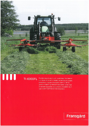 Andaineurs rotatifs Fransgard TI 6000 FL