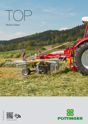 Andaineurs rotatifs Pöttinger Top 702 C