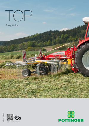 Andaineurs rotatifs Pöttinger Top 702 C