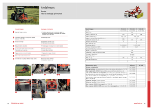 Andaineurs rotatifs Fella TS 391 DN