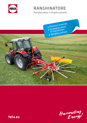 Andaineurs rotatifs Fella TS 456 DN