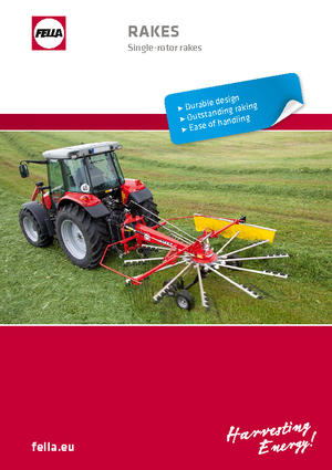 Andaineurs rotatifs Fella TS 456 T