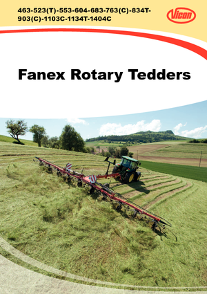 Faneuses rotatives Vicon Fanex 604