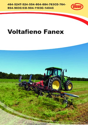 Faneuses rotatives Vicon Fanex 904