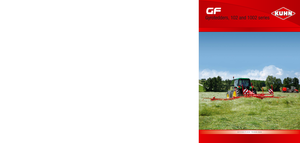 Faneuses rotatives Kuhn GF 10802 T