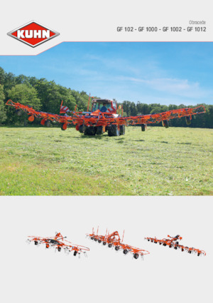 Faneuses rotatives Kuhn GF 872