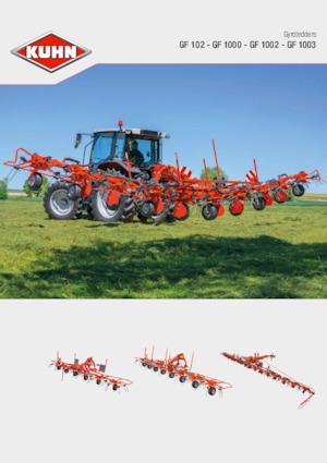 Faneuses rotatives Kuhn GF 872