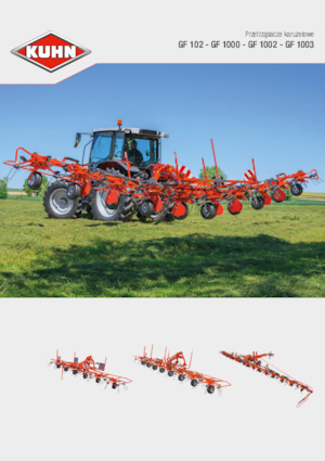 Faneuses rotatives Kuhn GF 872