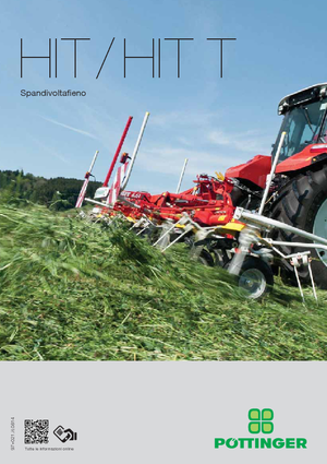 Faneuses rotatives Pöttinger Hit 12.14 T