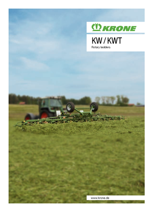 Faneuses rotatives Krone KW 6.72/6