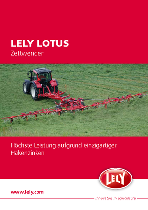 Faneuses rotatives Lely Lotus 900