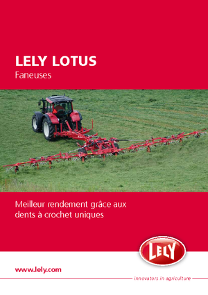 Faneuses rotatives Lely Lotus 600 Stabilo AWS