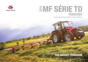 Faneuses rotatives Massey Ferguson TD676 DN
