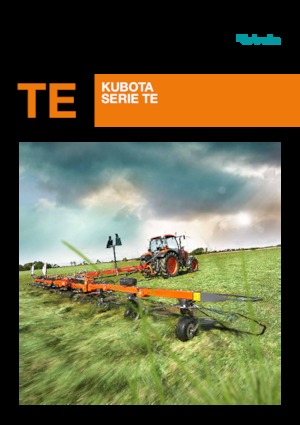 Faneuses rotatives Kubota TE6576