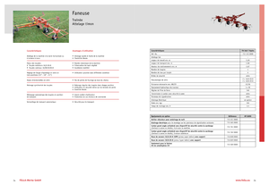 Faneuses rotatives Fella TH 540 T Hydro