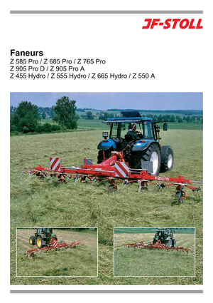 Faneuses rotatives JF-Stoll Z 905 Pro A