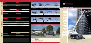 Chariot Élévateur avec châssis tounant Terexlift Girolift 3514