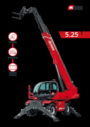 Chariot Élévateur avec châssis tounant MAGNI RTH 5.25