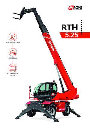 Chariot Élévateur avec châssis tounant MAGNI RTH 5.25